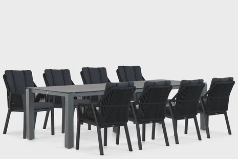 Lifestyle Verona/Yoko 300 cm dining tuinset 9-delig