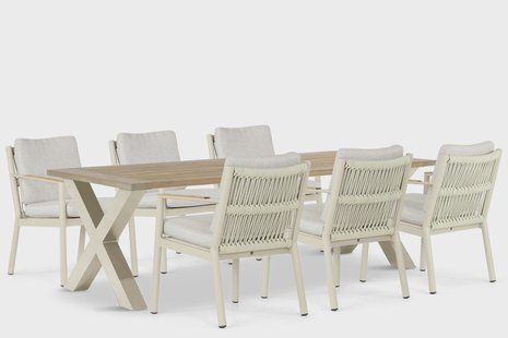Coco Sevilla/Cardiff 240 cm dining tuinset 7-delig