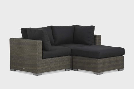 Garden Collections Toronto chaise longue loungeset 3-delig