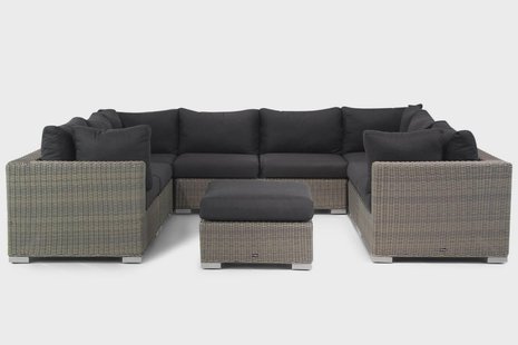 Garden Collections Toronto U-vorm loungeset 9-delig