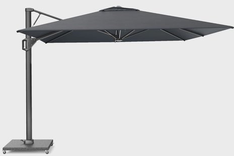Platinum Beaufort premium zweefparasol 3.2 x3.2 m (excl.voet)