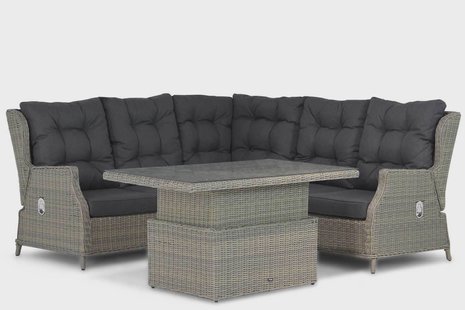 Garden Collections Chicago/Hamilton hoek loungeset 4-delig