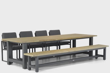 Santika Soray/San Fransisco 300 cm dining tuinset 6-delig