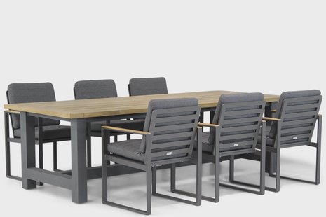 Santika Soray/San Fransisco 260 cm dining tuinset 7-delig