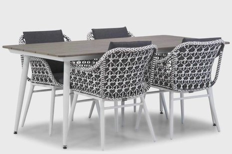 Lifestyle Dolphin/Yala 180 cm dining tuinset 5-delig