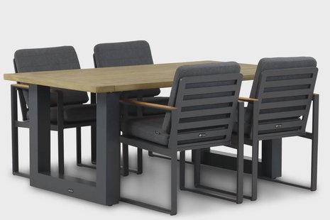 Santika Soray/Talai 180 cm dining tuinset 5-delig