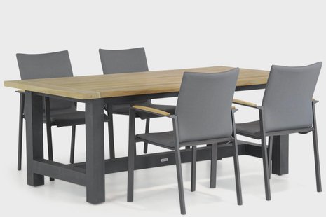 Lifestyle Brandon/San Francisco 200 cm dining tuinset 5-delig