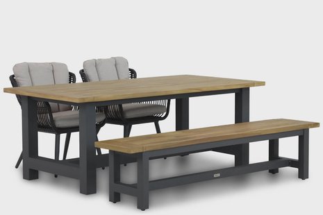 Coco Azzano/San Francisco 200 cm dining tuinset 4-delig