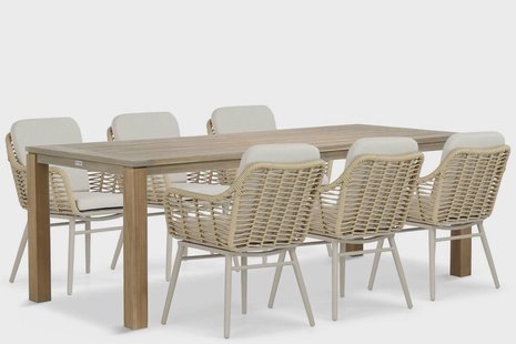 Coco Antoni/Bristol 220 cm dining tuinset 7-delig