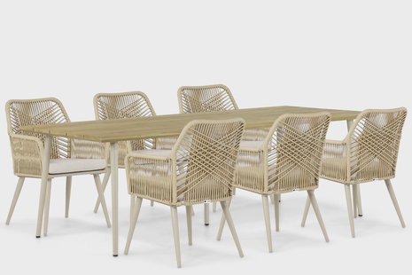 Coco Vedra/Montana 240 cm dining tuinset 7-delig