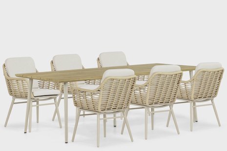Coco Antoni/Montana 240 cm dining tuinset 7-delig