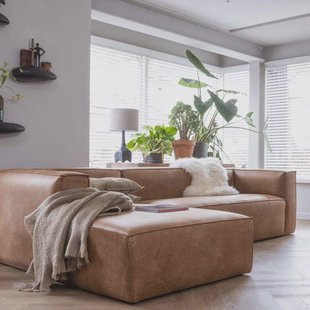 WOOOD hoekbank rechts Bean