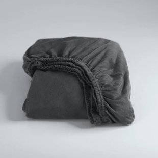 Cinderella jersey hoeslaken - antraciet (25 cm hoog)