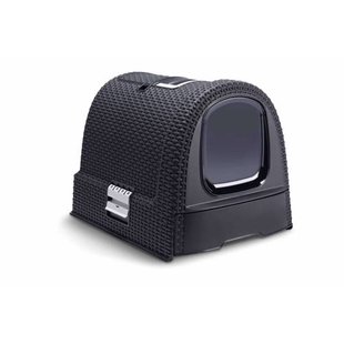 Curver Kattenbak - Antraciet - 51x38,5x39,5 cm