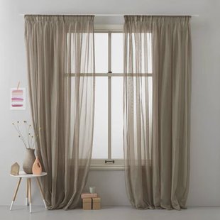 NOUS Living vitrage gordijn kant en klaar Turijn (per stuk) (450 x 315 cm)*