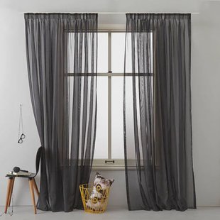 NOUS Living vitrage gordijn kant en klaar Turijn (per stuk) (150 x 315 cm)*