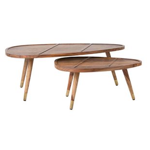 Dutchbone Sham salontafel (set van 2)