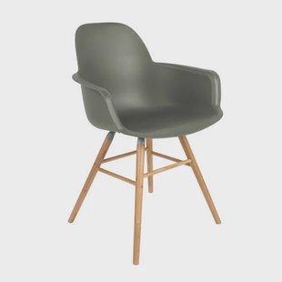 Zuiver Albert Kuip eetkamerstoel met armleuning (set van 2)