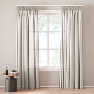 NOUS Living inbetween gordijn kant en klaar (per stuk) (280 x 270 cm)*