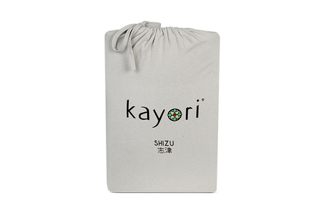Kayori Biologisch Shizu - Topper Hoeslaken - Jersey - 200/200-220 - Zand