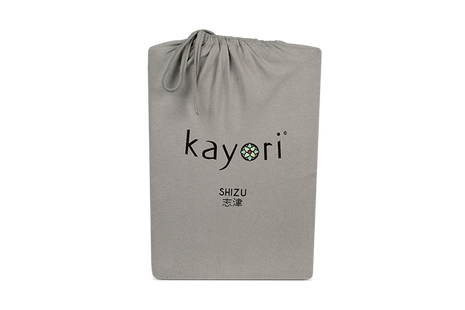 Kayori Biologisch Shizu - Hoeslaken - Jersey - 70-80/200-220 - Taupe