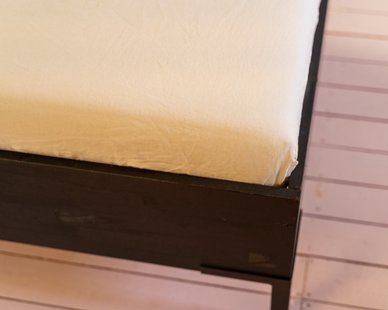 Sale - Kayori Biologisch Nikko - Hoeslaken - Linnen - 90/220 - Naturel