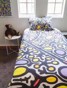 Sale - Kayori Kids - Lichtjes in de bomen - 100% katoen - Multi