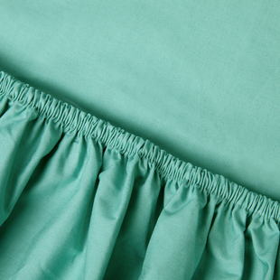 Kayori Biologisch Shizu - Hoeslaken - Perkal - 200/200 - Groen