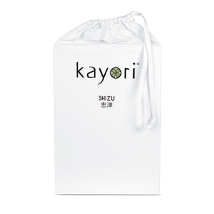 Kayori Biologisch Shizu - Laken - 160x260 - Katoenperkal - Wit