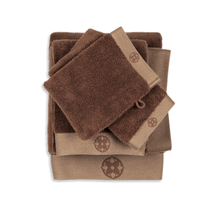 Kayori Yu - Handdoek - 50x100 - Bruin