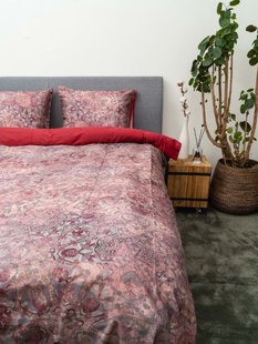 Kayori - Chana - Dekbedovertrek - Katoensatijn - 240/200-220 - Paars