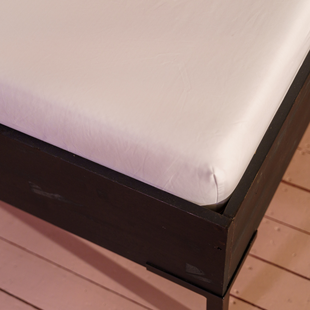 Kayori Biologisch Shizu - Splitmatras Hoeslaken - Perkal - 200/200 - Wit