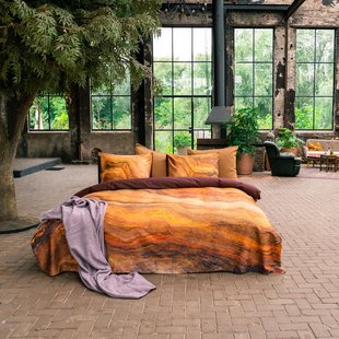 Sale - Kayori - Ueno - Dekbedovertrek - Pima Katoensatijn - 200/200-220 -Multi