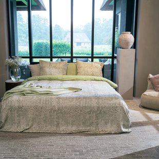 Kayori - Setouchi - Dekbedovertrek - Tencel - 140/200-220 - Groen