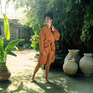 Sale - Kayori Cato - Badjas - S - Leather