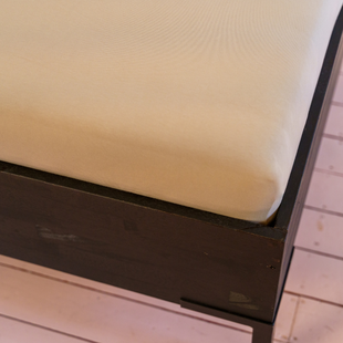 Kayori Biologisch Saiko - Hoeslaken - Jersey - 180-200/200-220 - Zand