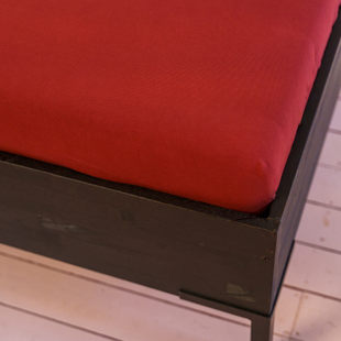 Kayori Biologisch Saiko - Splittopper Hoeslaken - Jersey-140-160/200-220-Rood