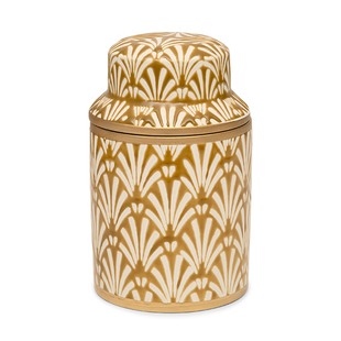 Kayori - Geurkaars - Keramiek - 600gr - Yuzu - Goud