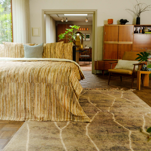 Kayori - Oota - Dekbedovertrek - Katoen - 240/200-220 - Zand