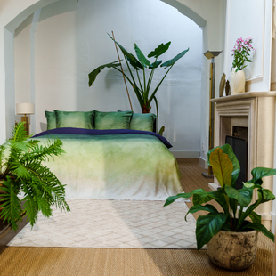 Kayori - Tashiro - Dekbedovertrek - Tencel - 260/200-220 - Groen