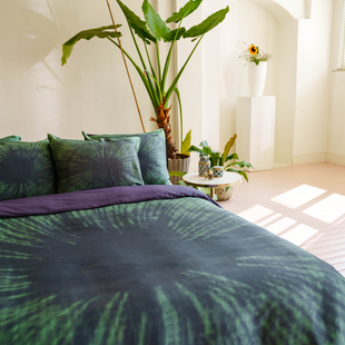 Kayori - Kinjou - Dekbedovertrek - Tencel - 260/200-220 - Groen