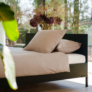 Kiyo - Dekbedovertrek - Tencel©  - 200/200-220 - Taupe