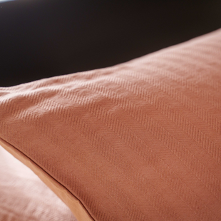 Nani - kussensloop - 2 stuks - 60x70 - Donkertaupe