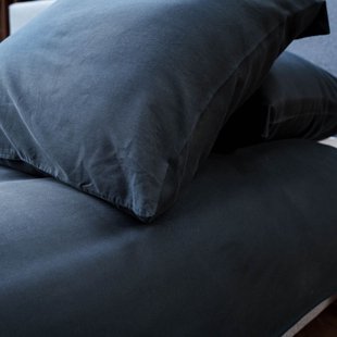 Nikaya - Kussensloop - 2 stuks - 60x70 - Zwart