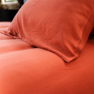 Nikaya - Dekbedovertrek - Tencel - 260/200-220 - Brick