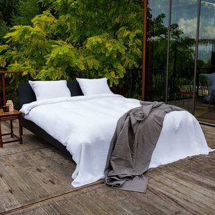 Ochi - Dekbedovertrek - Tencel - 140/200-220 - Wit