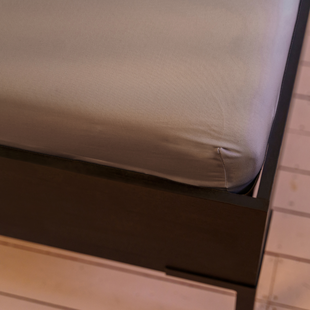 Kayori Biologisch Saiko - Splittop. Hoeslaken - Jersey -140-160/200-220-Mokka