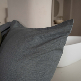 Kayori - Rui - Kussensloop - 2 stuks - 60x70 - Denim