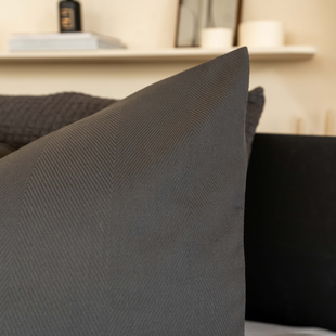 Kayori - Taga - Kussensloop - 2 stuks - 60x70 - Antracite