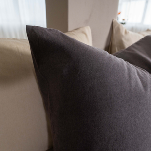 Kayori - Showa - Kussensloop - 2 stuks - 60x70 - Antracite